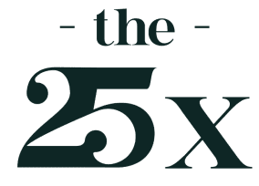 The 25x Logo